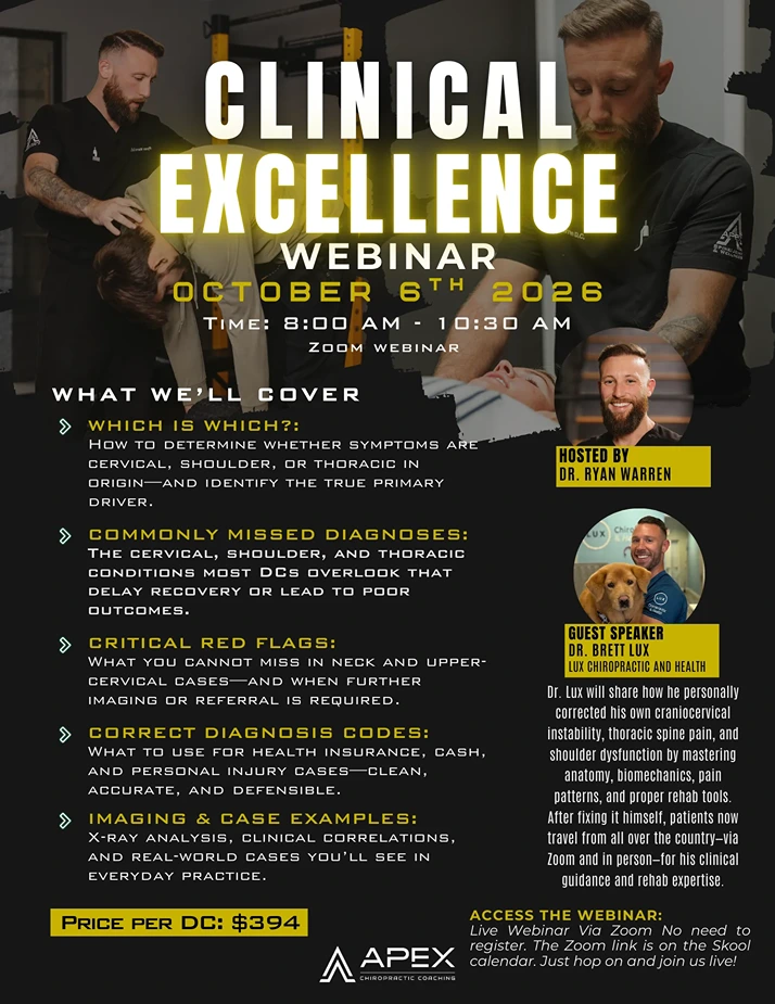 Consulting Company Apex Clinical Excellence -Dr. Lux